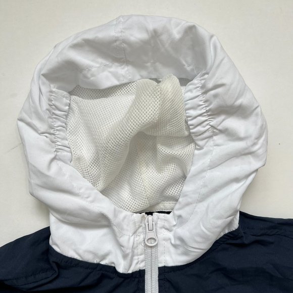 ✨5 for $25✨ Kidbox Navy, Teal and White Colorblock Windbreaker - Picture 4 of 8